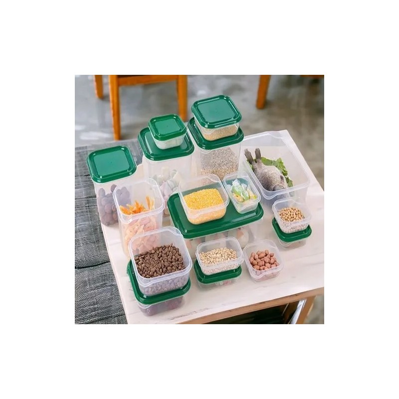 Set de Tuppers 17pcs